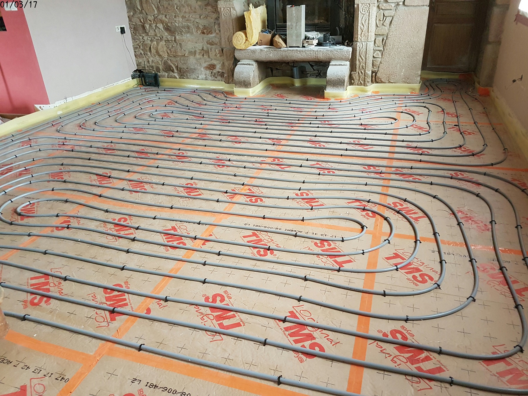plancher chauffant